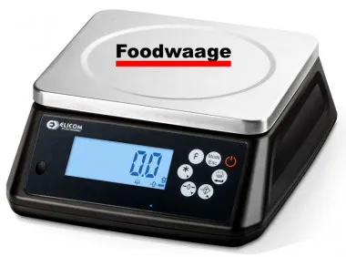 Foodwaage mit Eichzulassung